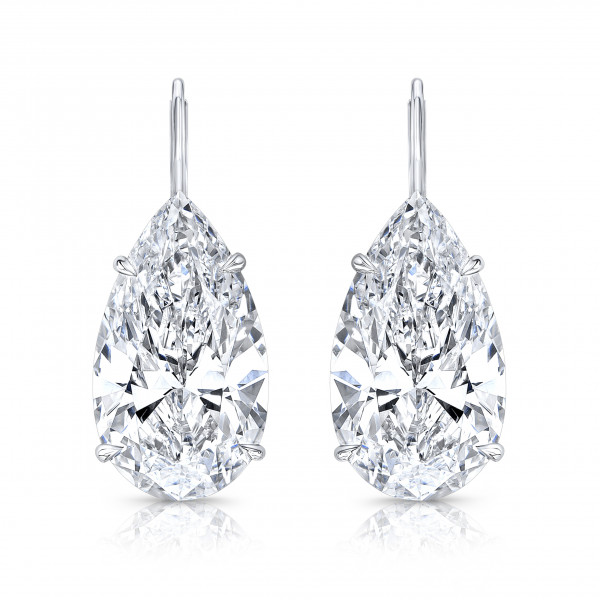 Chris Correia - Platinum 'Wings' Diamond Stud Earrings | Platinum Jewelry
